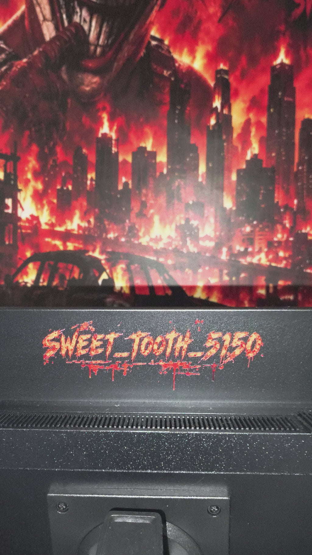"SWEET _TOOTH_5150" UV 3D PermaSticker™ Decal Sticker