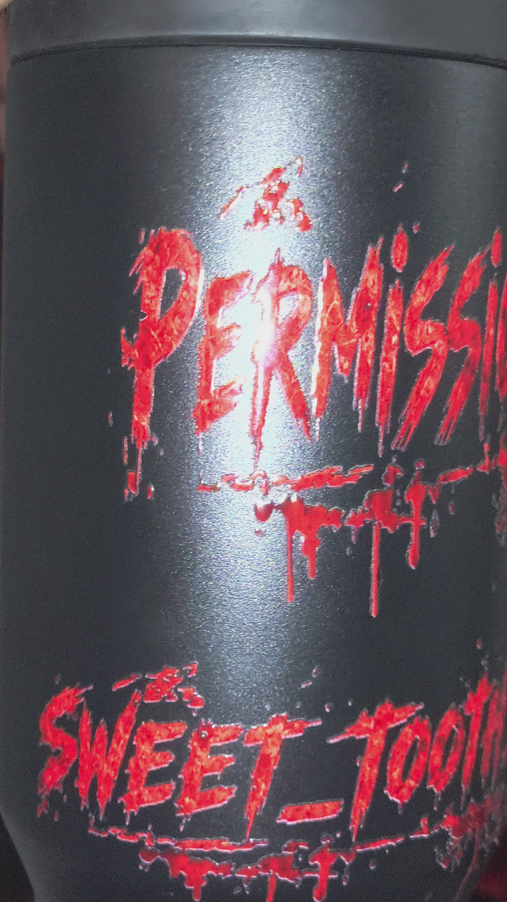 "Permission2Bust" UV 3D PermaSticker™ Decal Sticker